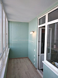 Остекление балкона без отделки в доме копэ - фото 3